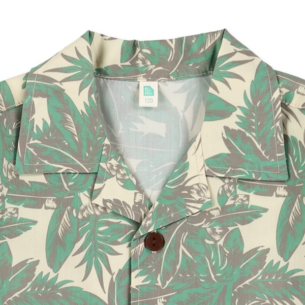 ボタニカルブロードシャツ