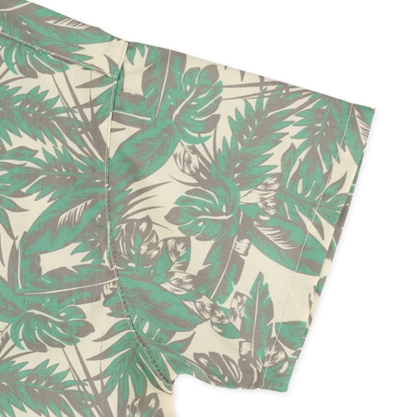 ボタニカルブロードシャツ