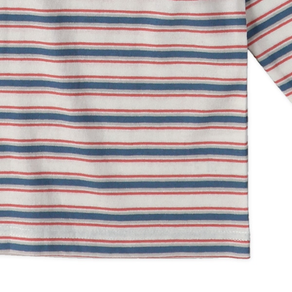 マルチボーダー長袖Tシャツ