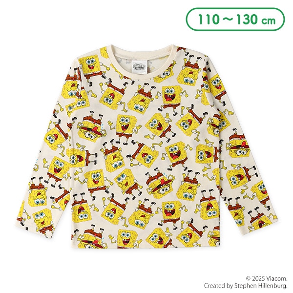 長袖Tシャツ（スポンジボブ）