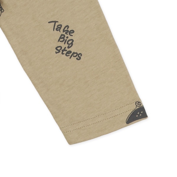 アウトドアモチーフ総柄長袖Tシャツ