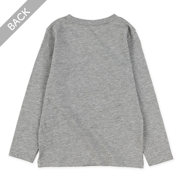 はたらくくるまロゴプリント長袖Tシャツ