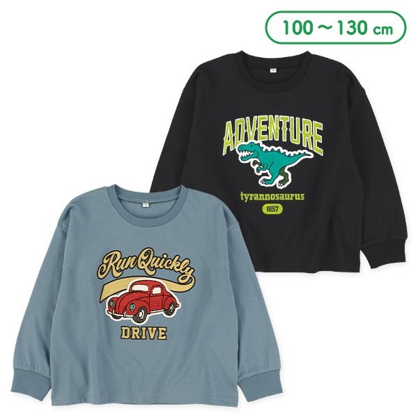 サガラモチーフ長袖Tシャツ