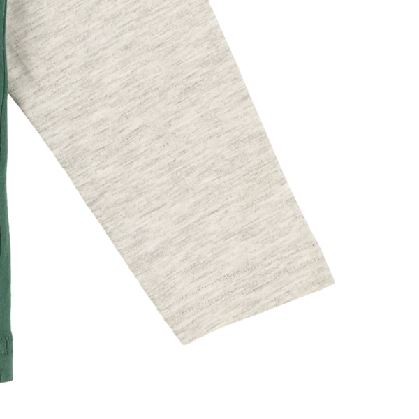 袖レイヤード風長袖Tシャツ