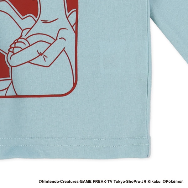 単色長袖Tシャツ（ポケモン）