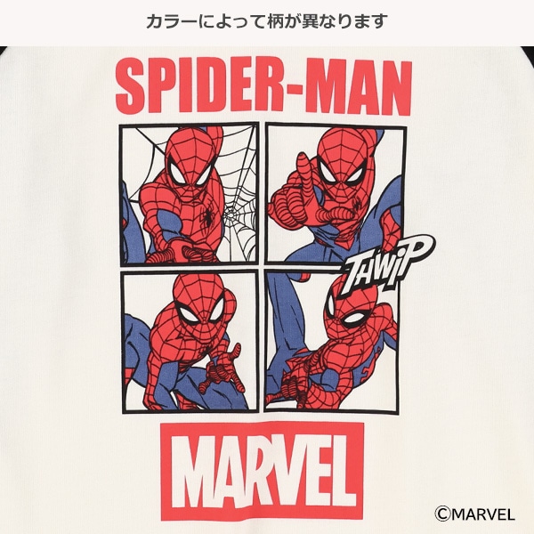長袖Tシャツ（スパイダーマン）