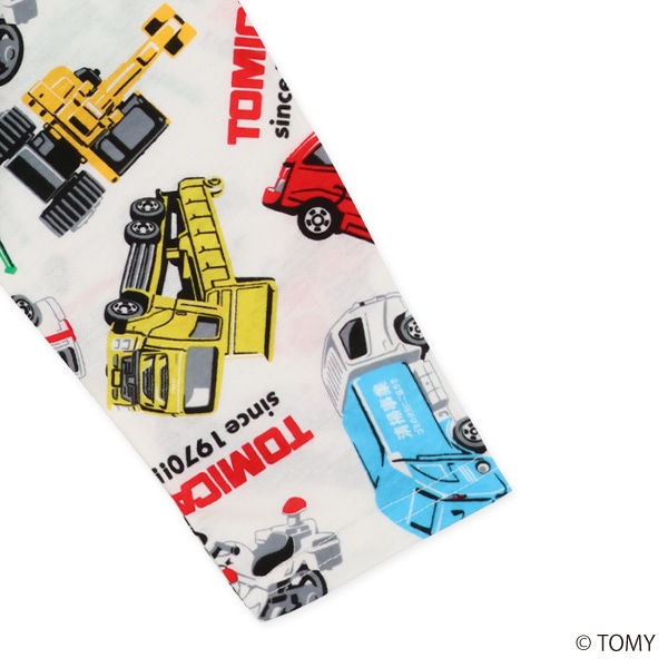 総柄長袖Tシャツ（トミカ）