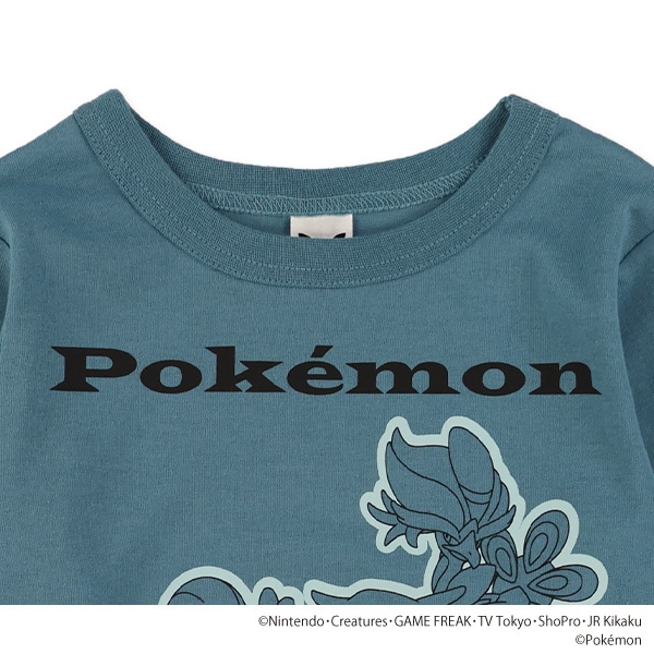 進化系プリント長袖Tシャツ（ポケモン）