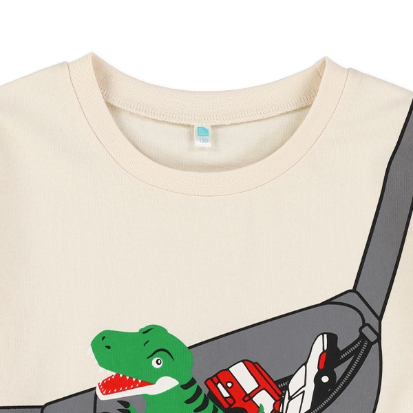 サコッシュプリント長袖Tシャツ