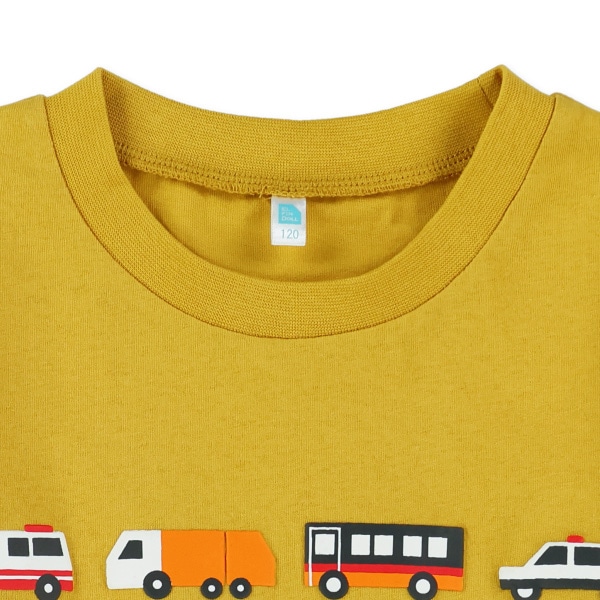 発泡プリント長袖Tシャツ