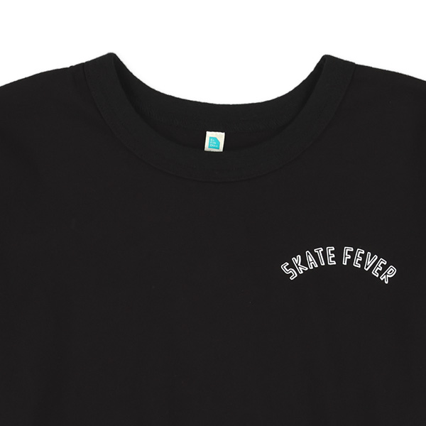 スケボーバックプリント長袖Tシャツ