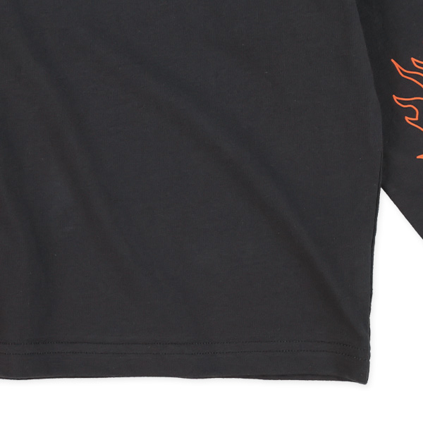 スケボーバックプリント長袖Tシャツ