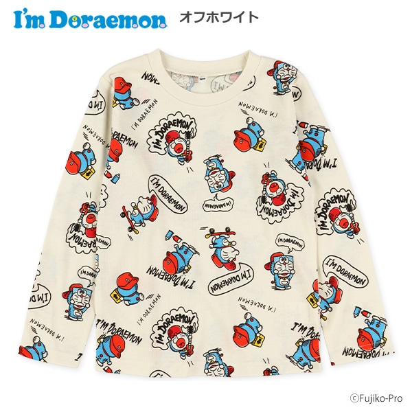 総柄長袖Tシャツ（アイムドラえもん）