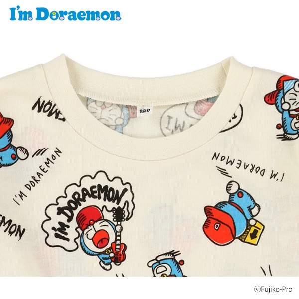 総柄長袖Tシャツ（アイムドラえもん）