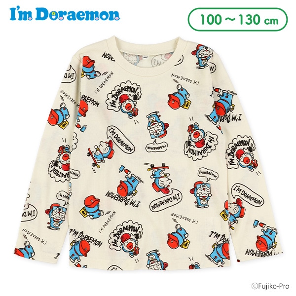 総柄長袖Tシャツ（アイムドラえもん）