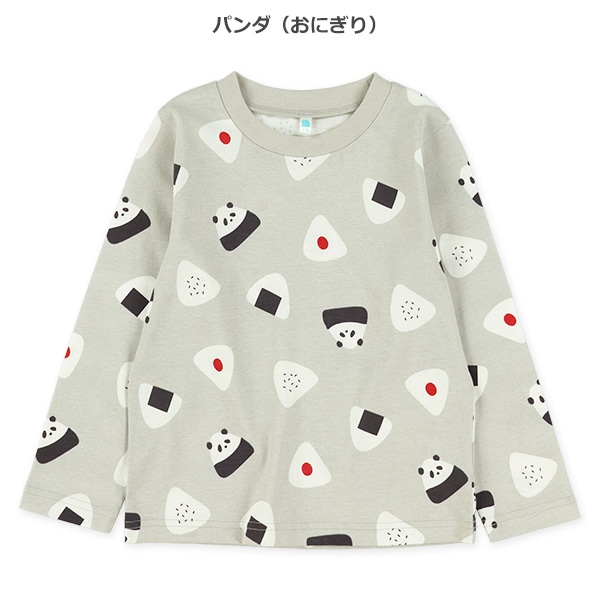 生き物総柄長袖Tシャツ