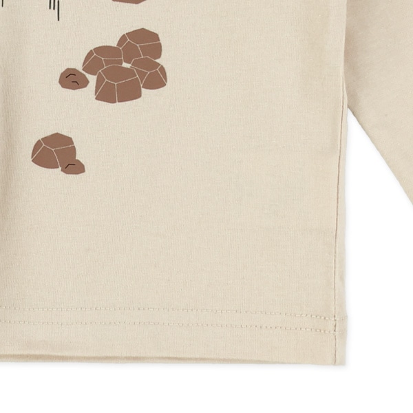 レーシングプリント長袖Tシャツ