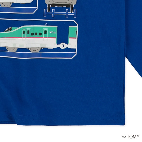 長袖Tシャツ（プラレール）