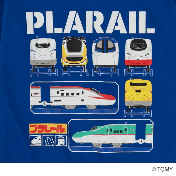 長袖Tシャツ（プラレール）
