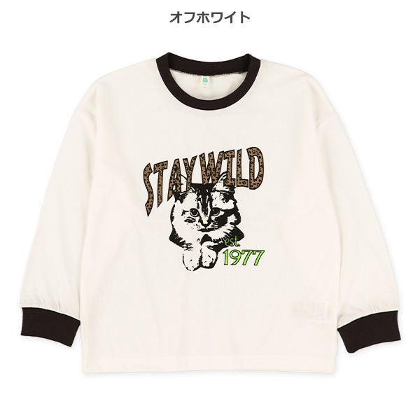 アメカジ柄長袖Tシャツ