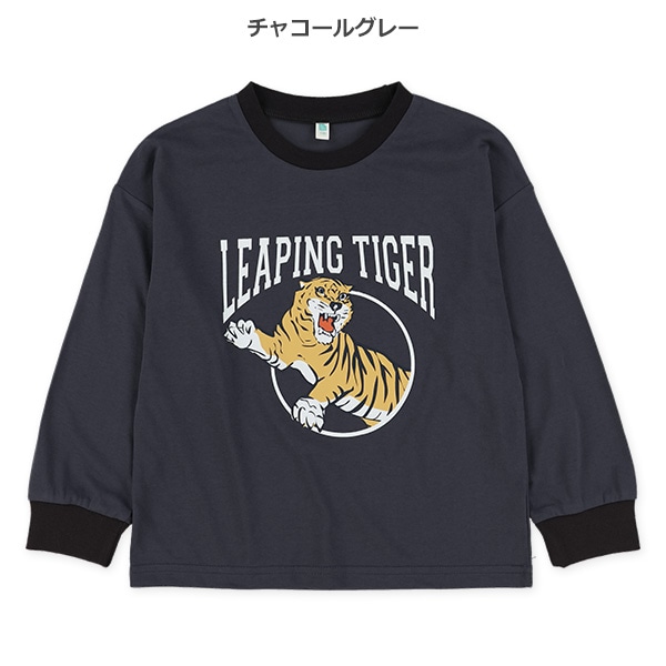 アメカジ柄長袖Tシャツ