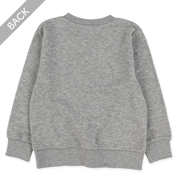 裏毛刺繍トレーナー