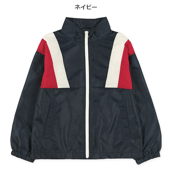 裏メッシュ肩切り替えジャケット