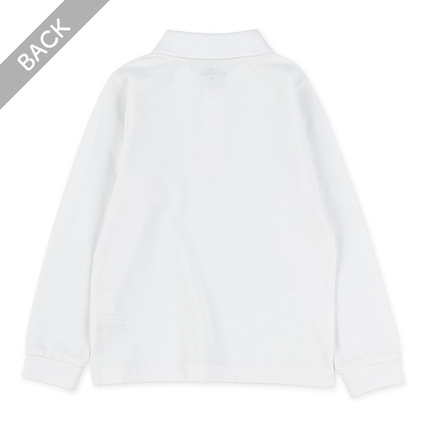 スクール長袖ポロシャツ