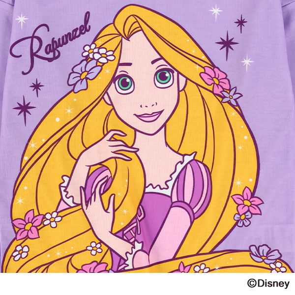 ポリエステルスムース長袖Tシャツ（ディズニープリンセス）