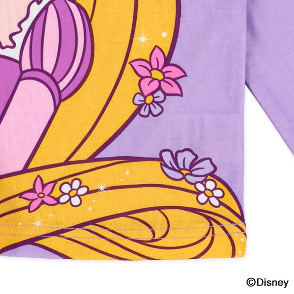 ポリエステルスムース長袖Tシャツ（ディズニープリンセス）