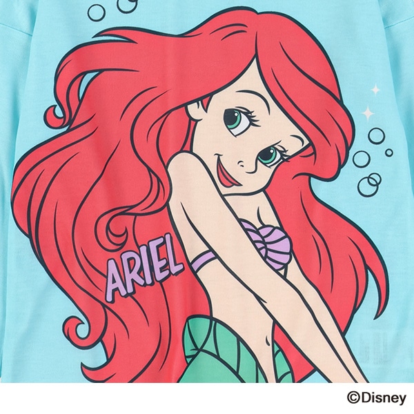 ポリエステルスムース長袖Tシャツ（ディズニープリンセス）
