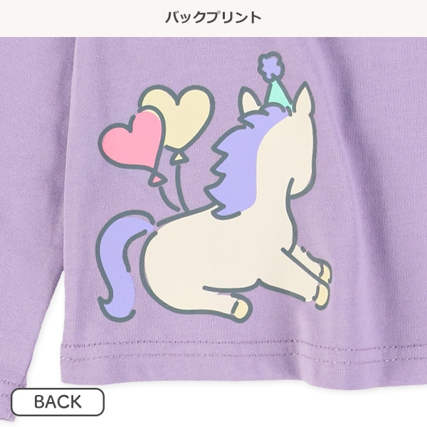 ひょっこりアニマル長袖Tシャツ