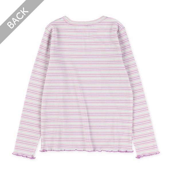 スパンテレコボーダー長袖Tシャツ