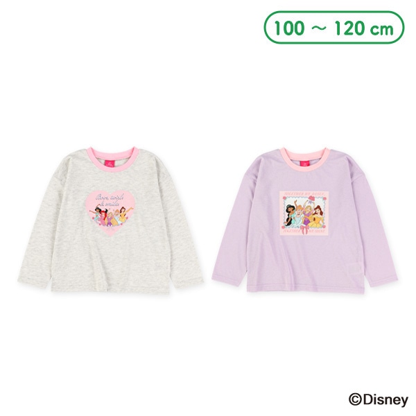 長袖Tシャツ（ディズニープリンセス）