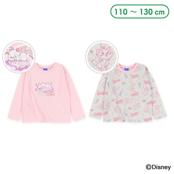 グラフィック長袖Tシャツ（マリー）