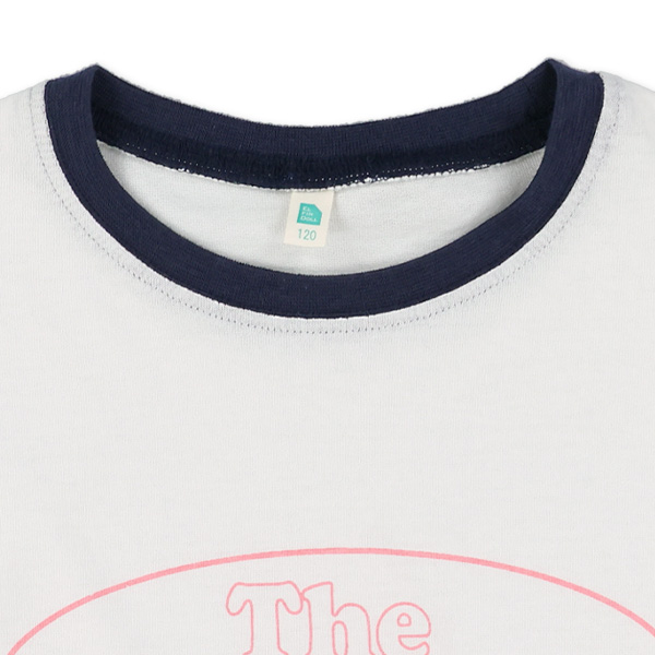 胸ロゴリンガー半袖Tシャツ
