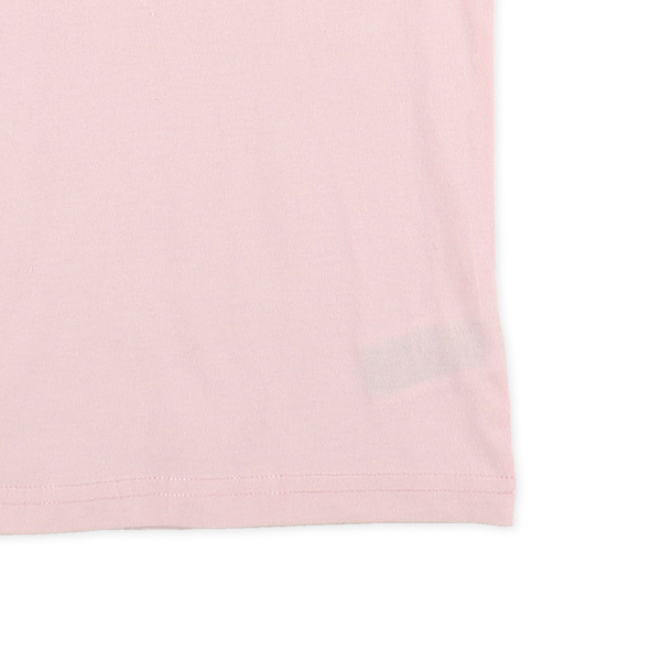 花袖ロゴ半袖Tシャツ
