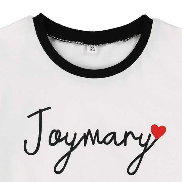 裾ロゴプリント半袖Tシャツ