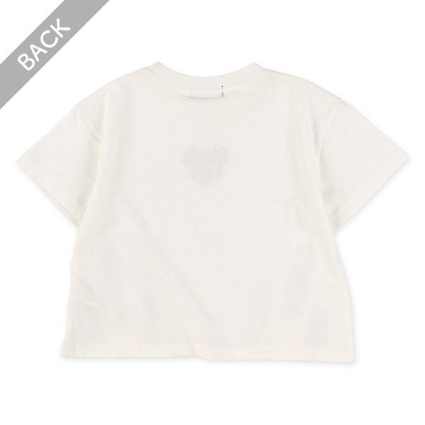 裾レースアップ半袖Tシャツ