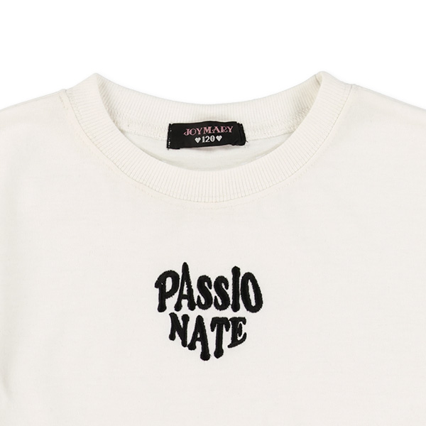 裾レースアップ半袖Tシャツ