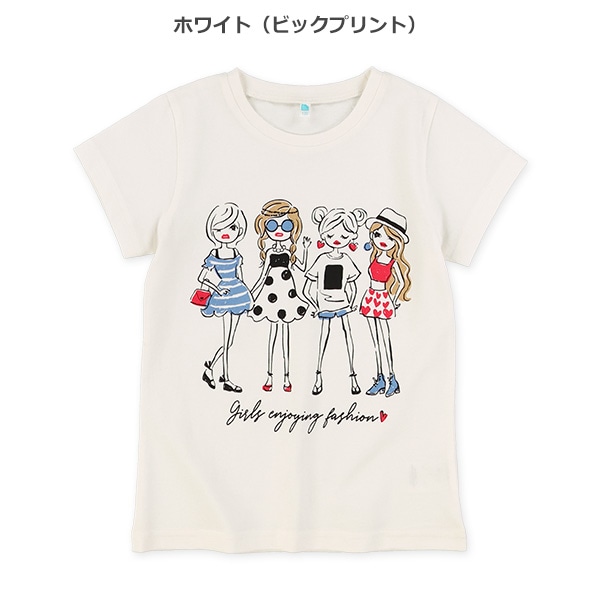おしゃれガールズ半袖Tシャツ