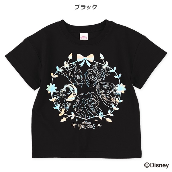 オーロラ箔半袖Tシャツ（ディズニープリンセス）