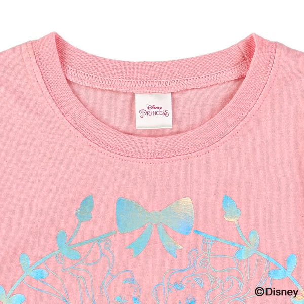 オーロラ箔半袖Tシャツ（ディズニープリンセス）