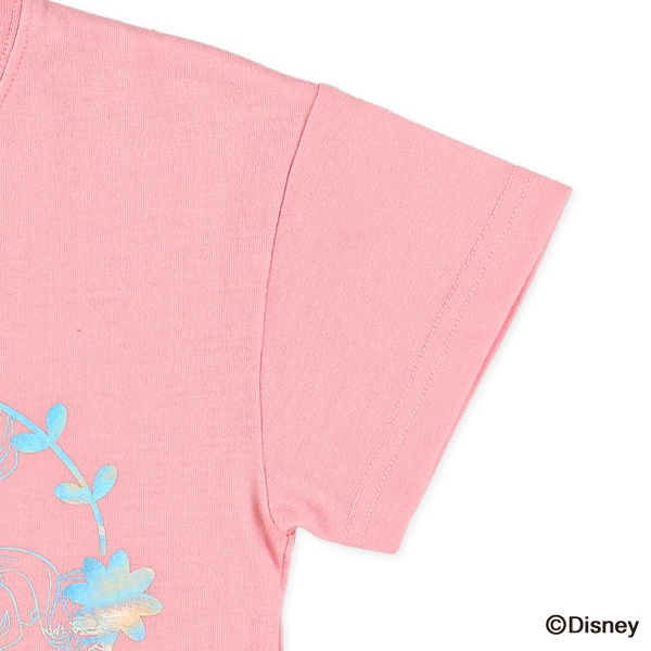 オーロラ箔半袖Tシャツ（ディズニープリンセス）
