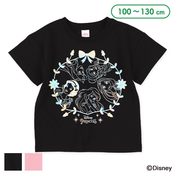 オーロラ箔半袖Tシャツ（ディズニープリンセス）
