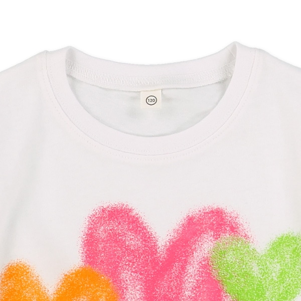 ハートリボン・ハートサスペンダー半袖Tシャツ