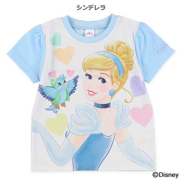 半袖Tシャツ（ディズニープリンセス）