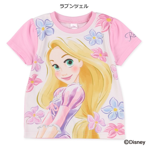 半袖Tシャツ（ディズニープリンセス）
