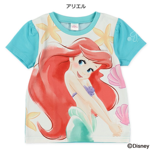半袖Tシャツ（ディズニープリンセス）