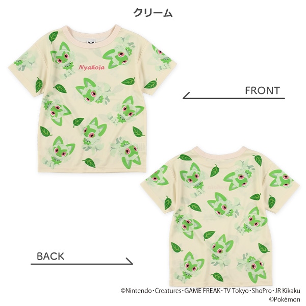 ポリエステルスムース半袖Tシャツ（ポケモン）